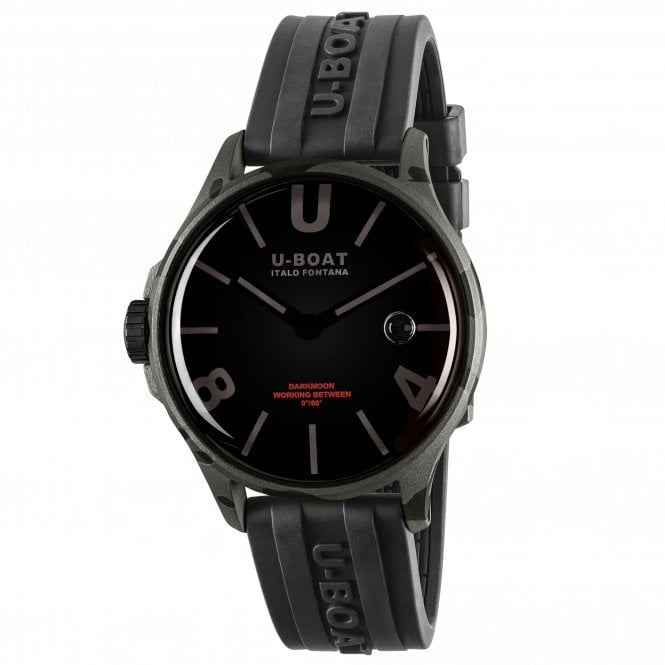 U-BOAT DARKMOON 40 MM BK GREY CURVED CAMOUFLAGE